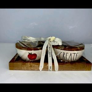 Rae Dunn CREATE, INSPIRE Pinch Bowls